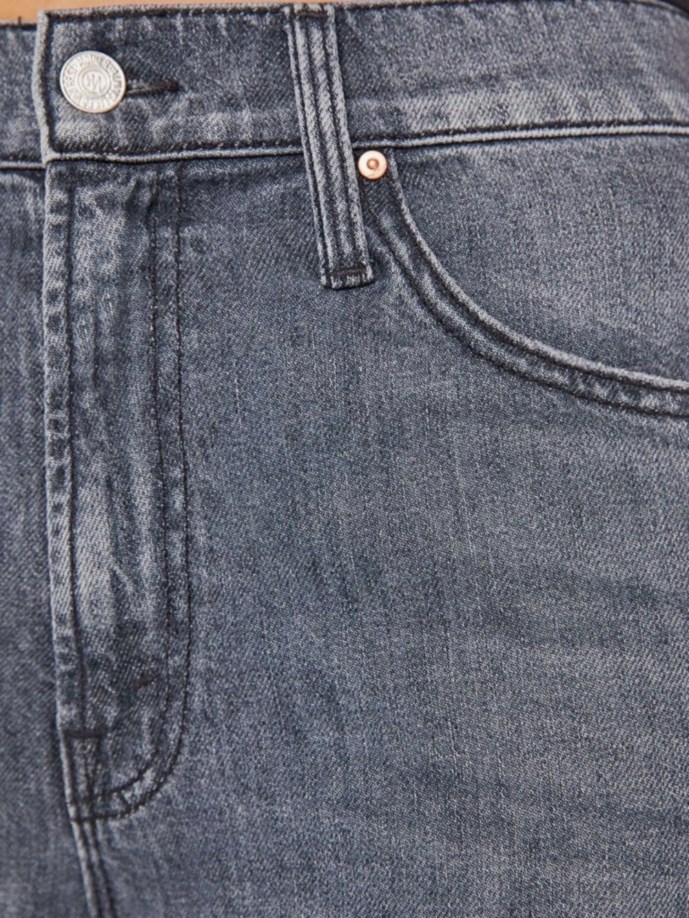 Mother Superior Dodger Ankle Off the Beaten Patch Wide Leg Jeans 29 - Picture 4 of 6